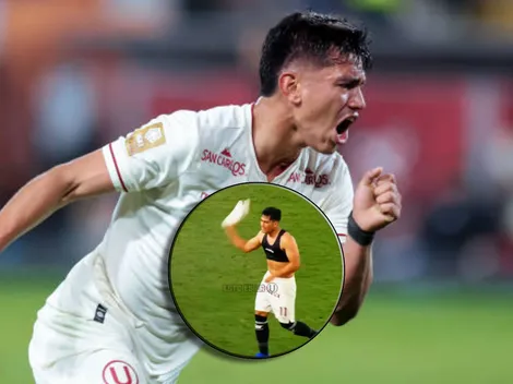 Tunche Rivera botó y pateó la camiseta de Universitario luego de perder con Atlético Grau