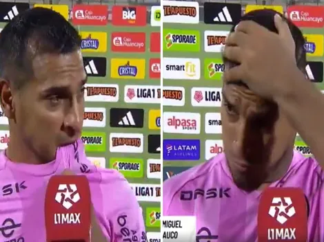 Miguel Trauco terminó llorando tras el triunfo de Sport Boys ante Cusco FC