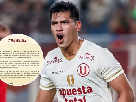 ¡Sanciones a la vista! Universitario se pronunció luego del incidente de José Rivera