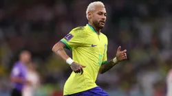 Neymar en la Selección de Brasil.