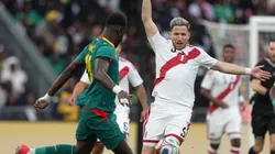 Adrián Ugarriza ante Senegal.