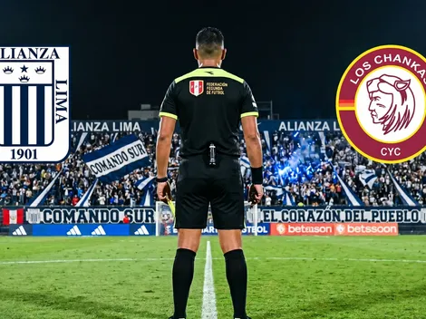 CONAR definió al árbitro principal para el Alianza Lima vs Los Chankas en Matute