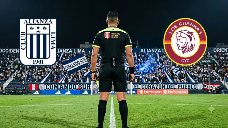 Árbitro para el Alianza Lima vs. Los Chankas.