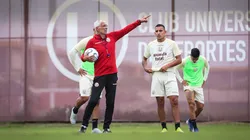 Héctor Cúper junto a Alex Valera.