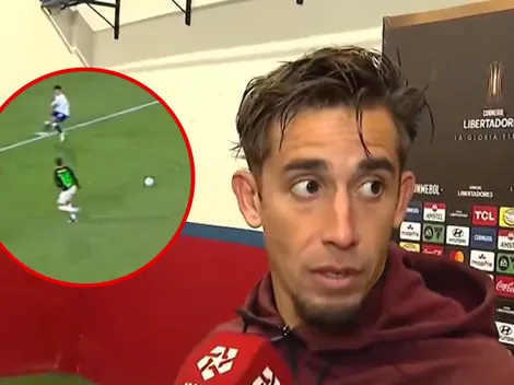 Pérez Guedes reveló la razón por la que erró ocasión clara de gol ante Nacional