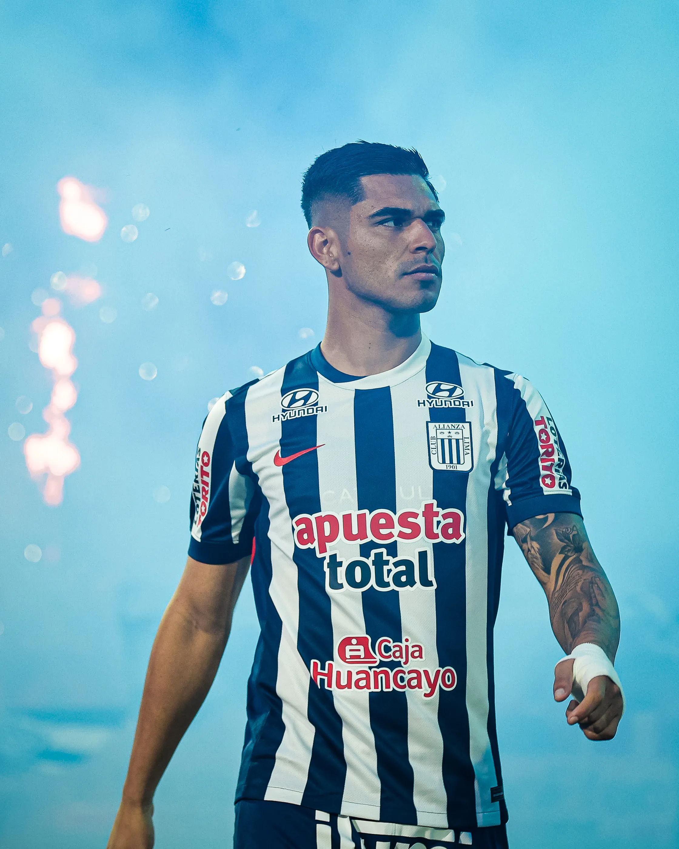 Luis Ramos durante un partido con Alianza Lima en Matute. (Foto: Liga 1)