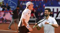 Ignacio Buse y Novak Dkojovic.