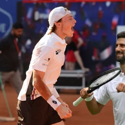 "El primero de muchos": Djokovic felicitó a Buse tras ser campeón del ATP 500 de Hamburgo