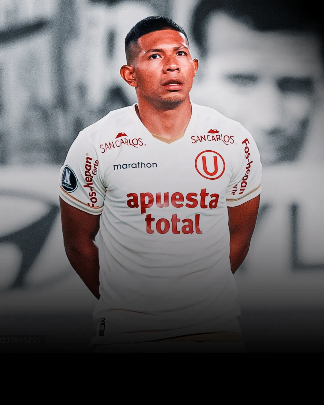 Edison Flores fue cuestionado por su rendimiento en el Universitario vs. Moquegua. (Foto: Producción Bolavip)