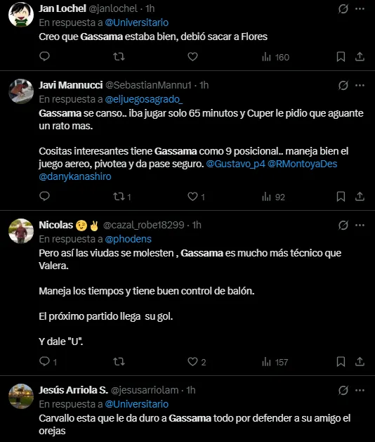 Hinchas apoyan a Gassama (Foto: X).