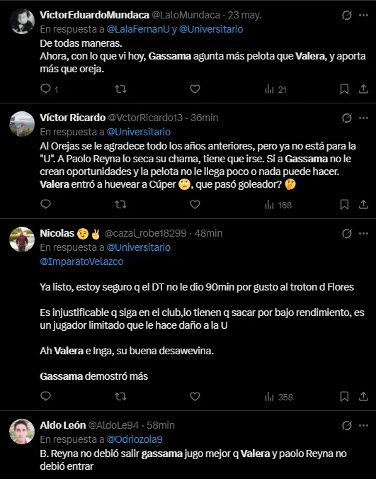 Hinchas resaltan a Gassama (Foto: X).