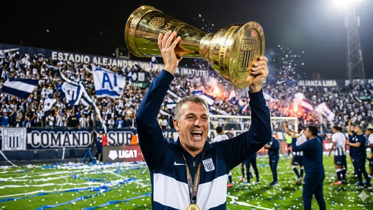 Entrenador Alianza Lima.