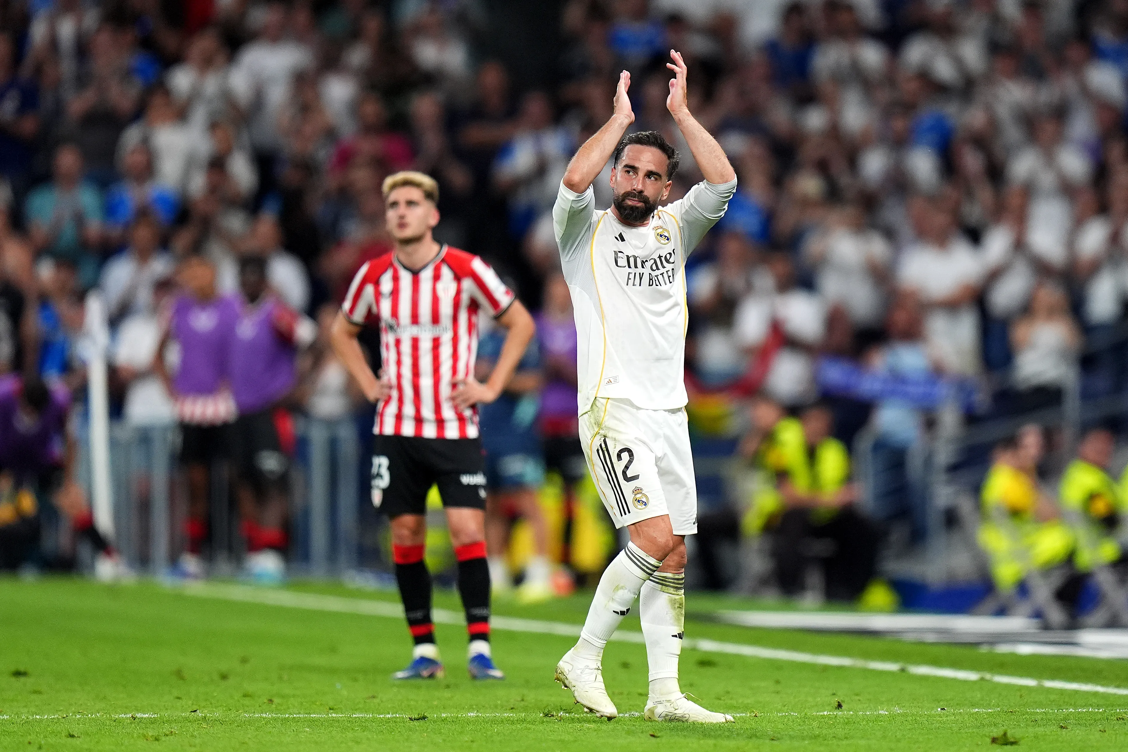 Dani Carvajal se despide del Real Madrid (Foto: Getty).