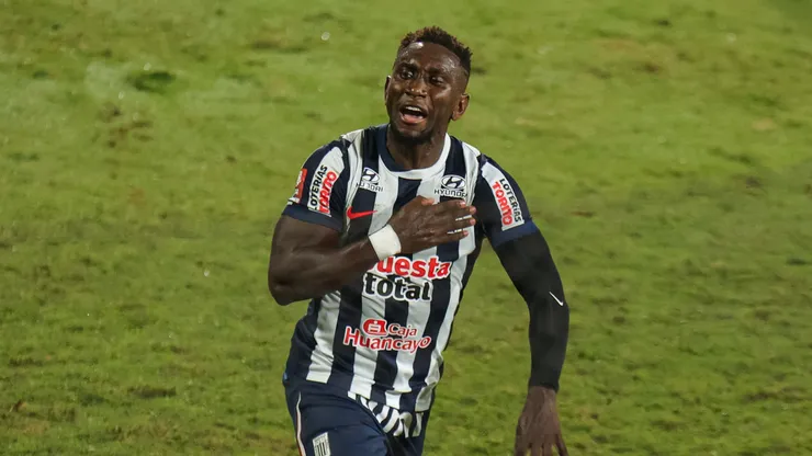 Eryc Castillo, autor del segundo gol del triunfo de Alianza Lima, que marcó el título.