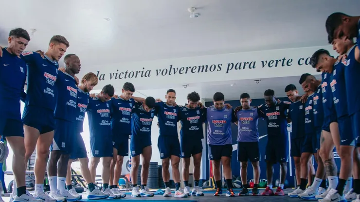 Plantel de Alianza Lima.