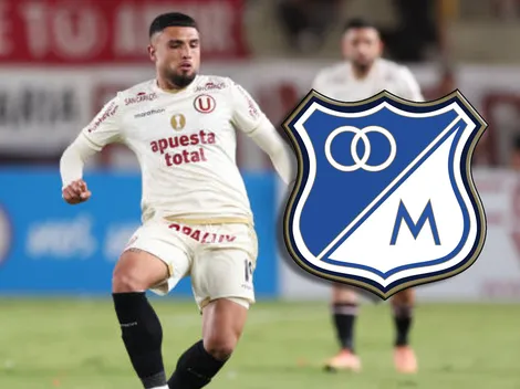 Universitario buscó a Rodrigo Ureña para su regreso y Millonarios ya sabe la respuesta del jugador