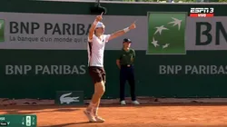 Puntazo de Ignacio Buse en Roland Garros
