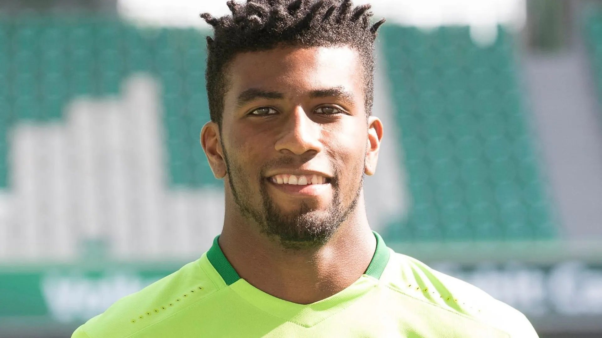 Carlos Ascues, en la foto oficial con el Wolfsburg (Getty Images).