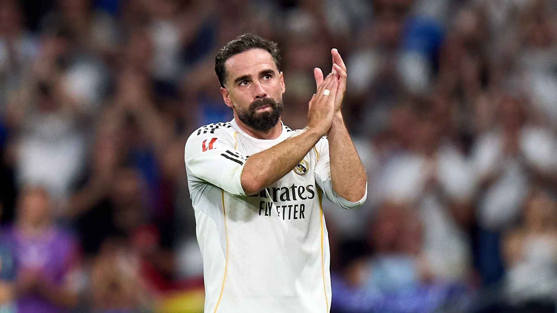 Dani Carvajal se despidió del Real Madrid (Getty Images).