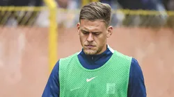 Federico Girotti triste tras tener pocos minutos en Alianza Lima.