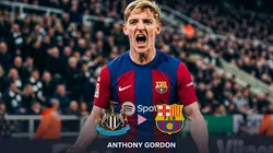 Anthony Gordon será nuevo jugador del FC Barcelona.