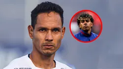 Renzo Garcés y Lamine Yamal en la previa del Perú vs. España.