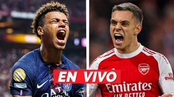 PSG vs. Arsenal por la final de la Champions League.