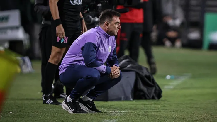 Pablo Guede, DT de Alianza Lima.