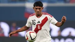 Maxloren Castro, delantero de la Selección Peruana.