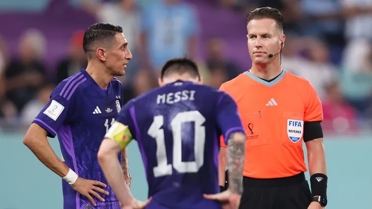 Lionel Messi y Ángel Di María.