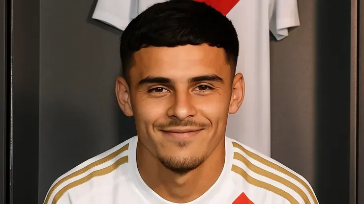 Alexander Robertson con la camiseta de Perú (Foto: Gemini).