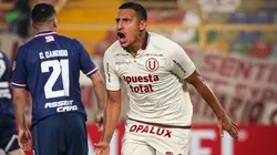 Alex Valera celebrando.