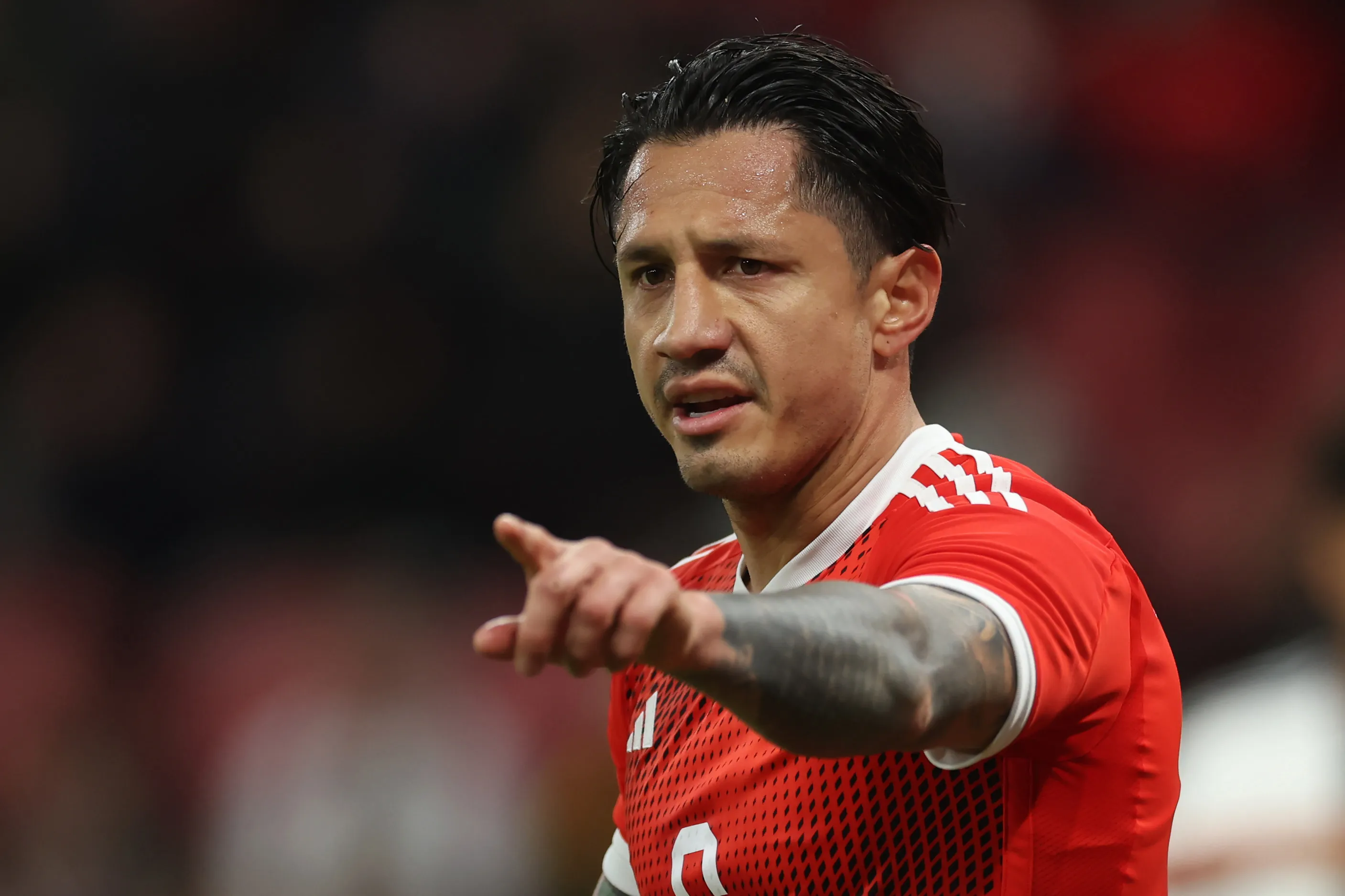 Gianluca Lapadula durante el partido amistoso entre Perú vs. Alemania en marzo del 2023. (Foto: Getty Images)