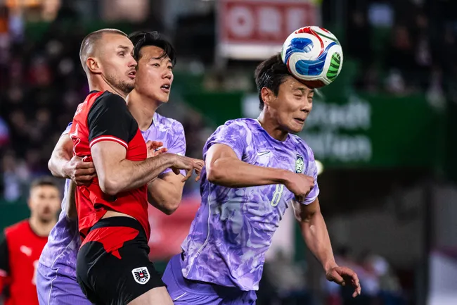 Corea del Sur frente a Austria (Foto: Getty).