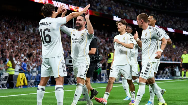 Plantel del Real Madrid.