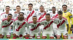 Equipo titular de Perú.