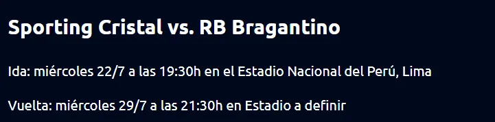 Fuente: Conmebol.