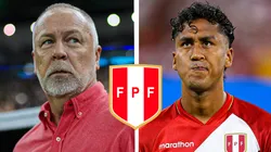 Mano Menezes y Renato Tapia en la Selección Peruana.