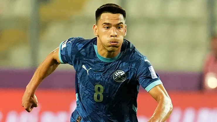 Diego Gómez, figura de la Selección de Paraguay.
