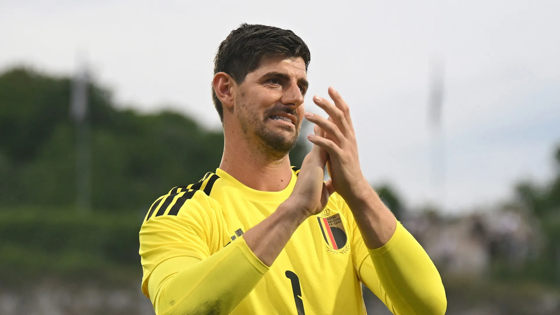 Thibaut Courtois viene de ser figura ante Croacia (Getty Images).