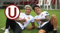 Ruidíaz y Lapadula juntos en Universitario