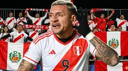 Carlos Garcés celebrando.