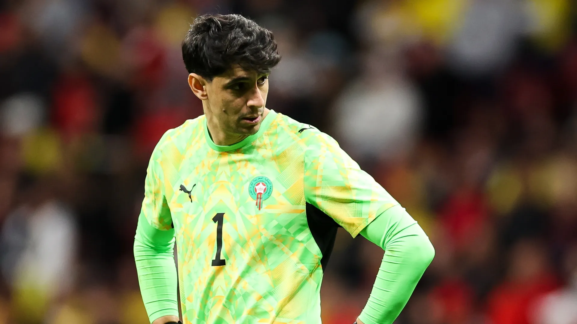 Yassine Bounou, arquero y figura de Marruecos (Getty Images).