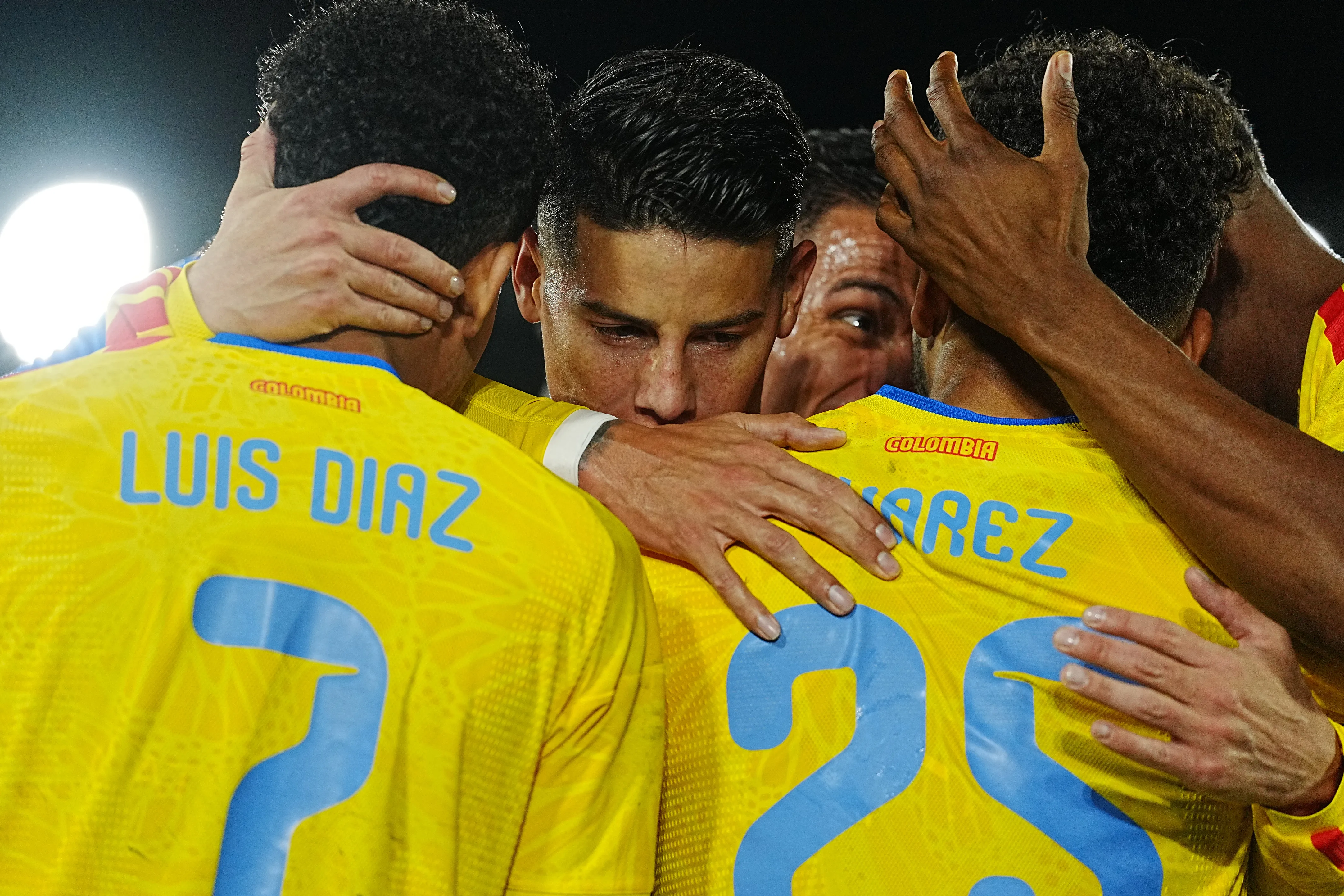 Selección Colombia celebrando (Foto: Getty).