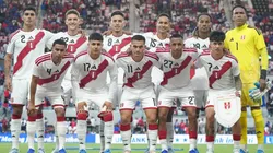 Alineación de la Selección Peruana.