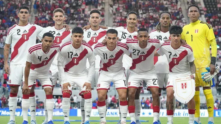 Alineación de la Selección Peruana.