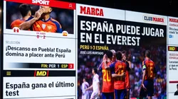 Los medios de España reaccionaron de esta manera al amistoso ante Perú.