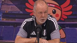 Mano Menezes, en conferencia de prensa, post derrota ante España.
