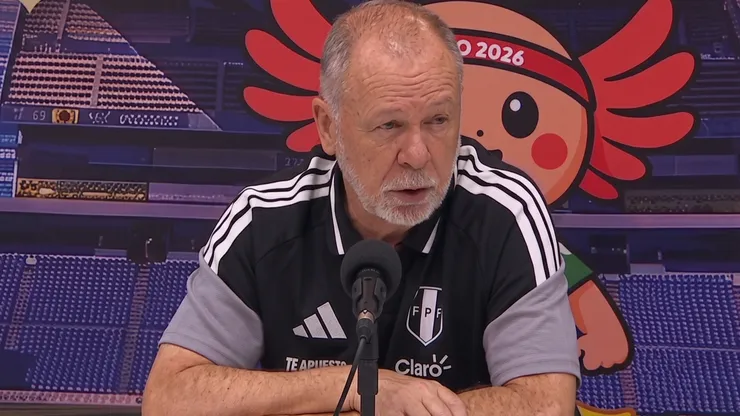 Mano Menezes, en conferencia de prensa, post derrota ante España.