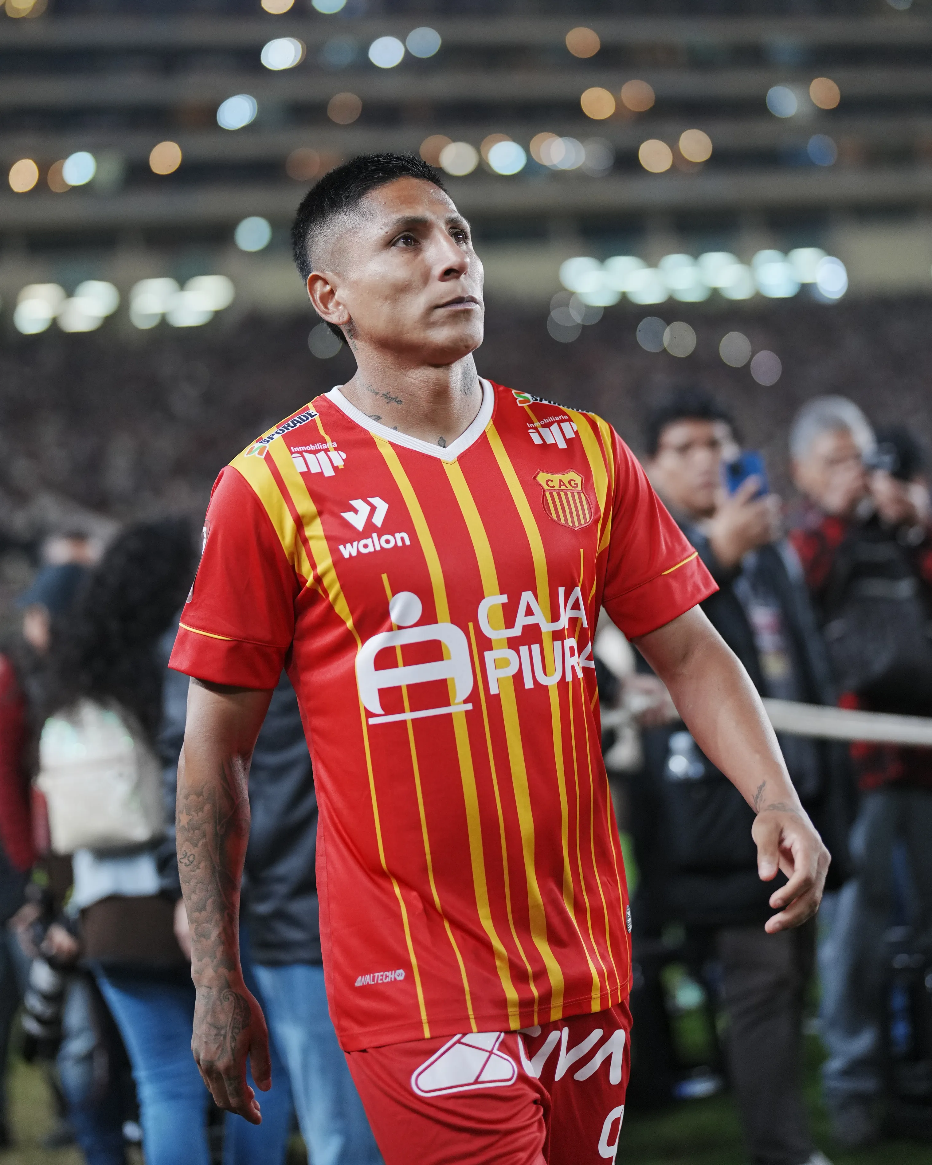 Raúl Ruidíaz durante el partido entre Atlético Grau vs. Universitario en la Liga 1. (Foto: Liga 1)